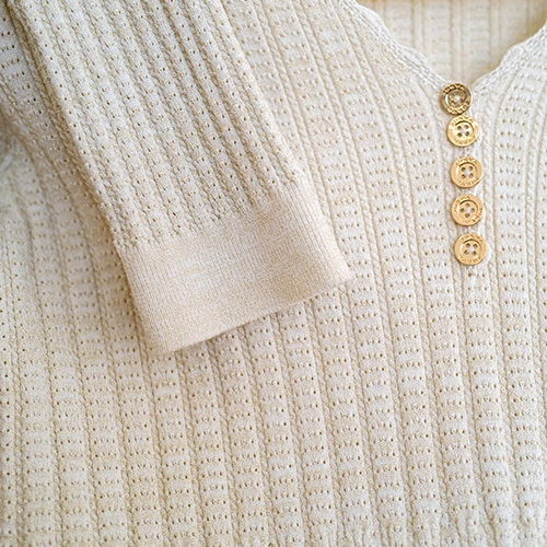 Women's Cream Jumper Dress