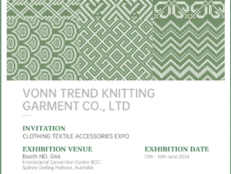 Vonn Trend Knitting Garment će predstaviti najnoviju kolekciju na Clothing Te...