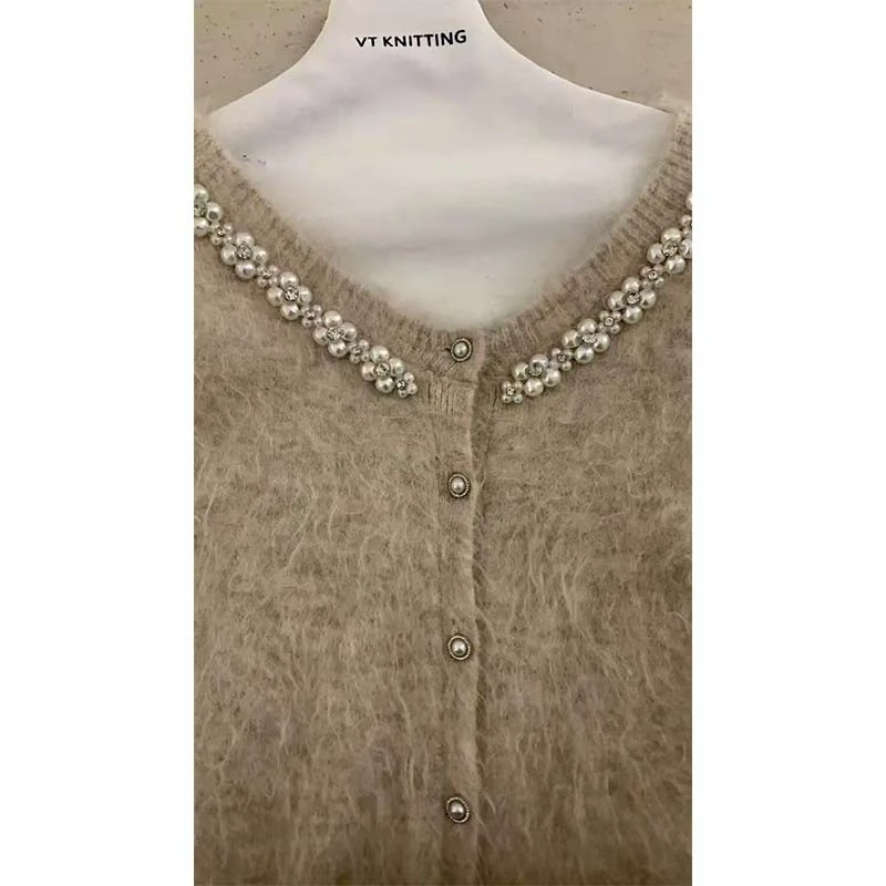 Wool Knitted Coat high quality